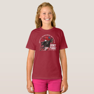 Dance with Horse (Dark mode)   Kids T-Shirt