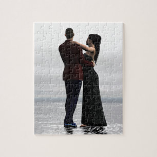 "Dance With Me" Dancing Couple Jigsaw Puzzle