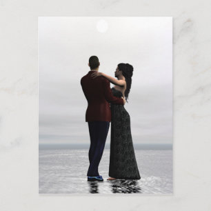 Dance With Me - Dancing Couple Postcard