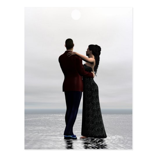 Dance With Me - Dancing Couple Postcard