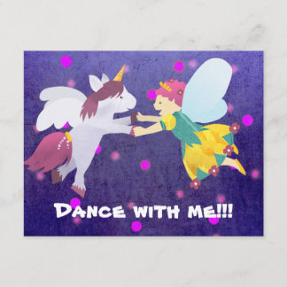 Dance with me!!! Fairy invitation! Invitation