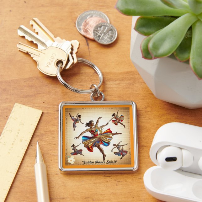 "Dance with Passion" Key Ring (Desk)