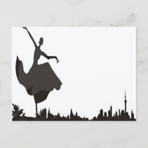 Dance With The Skyline Postcard