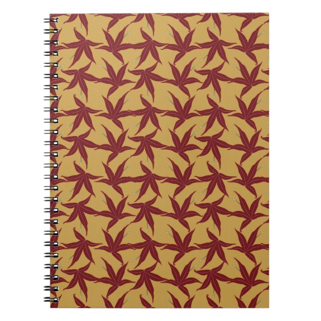 Dance with the Wind notebook Japanese Maple (Front)