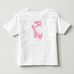 "Dance Your Face Off" Ballet Shoes Toddler Shirt