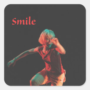 Dance Your Verbs - Smile Sticker