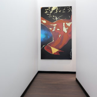 Dancefloor Diva Summer Vacation Abstract Art Canvas Print