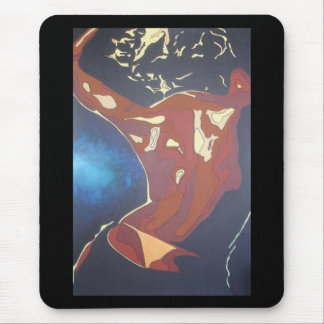 Dancefloor Diva Summer Vacation Abstract Art Mouse Mat