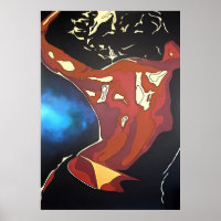 Dancefloor Diva Summer Vacation Abstract Art