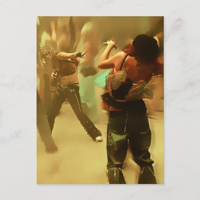 Dancefloor Glimpses #039 Postcard (Front)