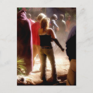 Dancefloor Glimpses Postcard