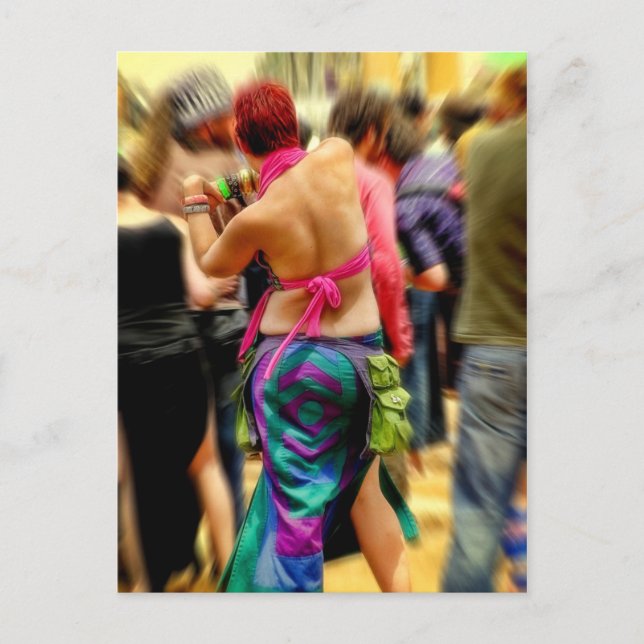 Dancefloor Glimpses Postcard (Front)