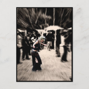 Dancefloor Glimpses Postcard