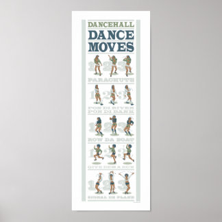 Dancehall Dance Moves Poster