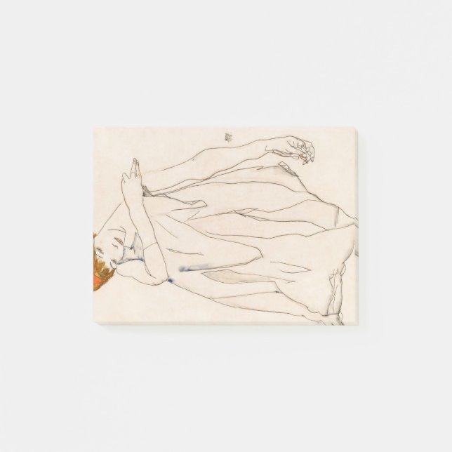 Dancer (1913) by Egon Schiele. Post-it Notes (Front)
