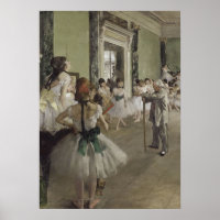 Dancer / Ballet School - Degas Painting