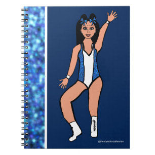Dancer  Blue Spark Notebook # 2