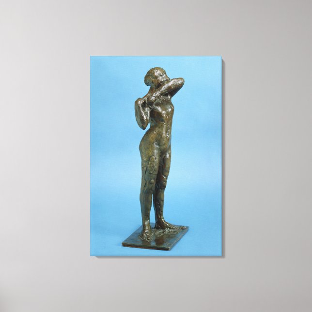 Dancer (bronze) canvas print (Front)
