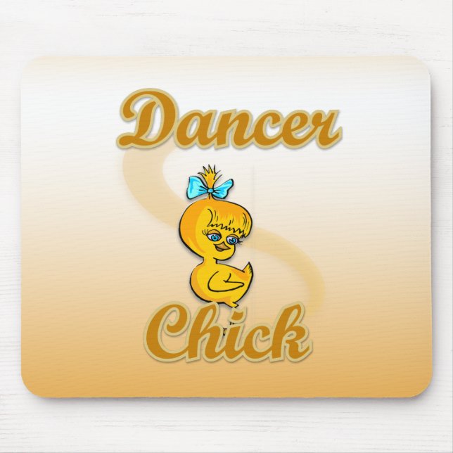 Dancer Chick Mouse Mat (Front)