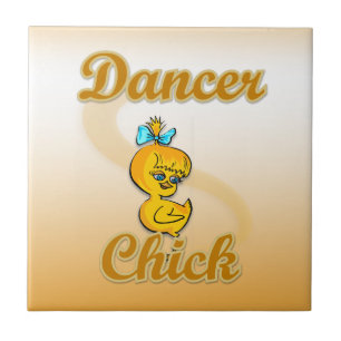 Dancer Chick Tile