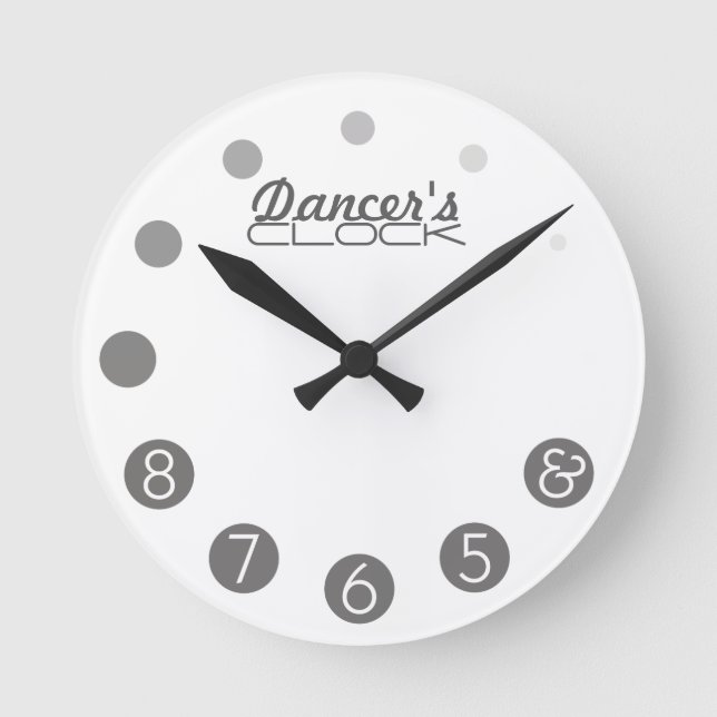 Dancer clock for a Dancer's. (Front)