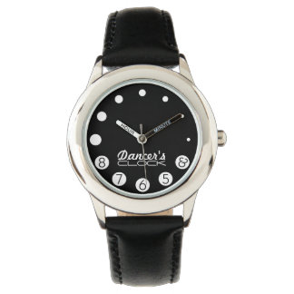 Dancer clock with numbers for a Dancer's. Watch