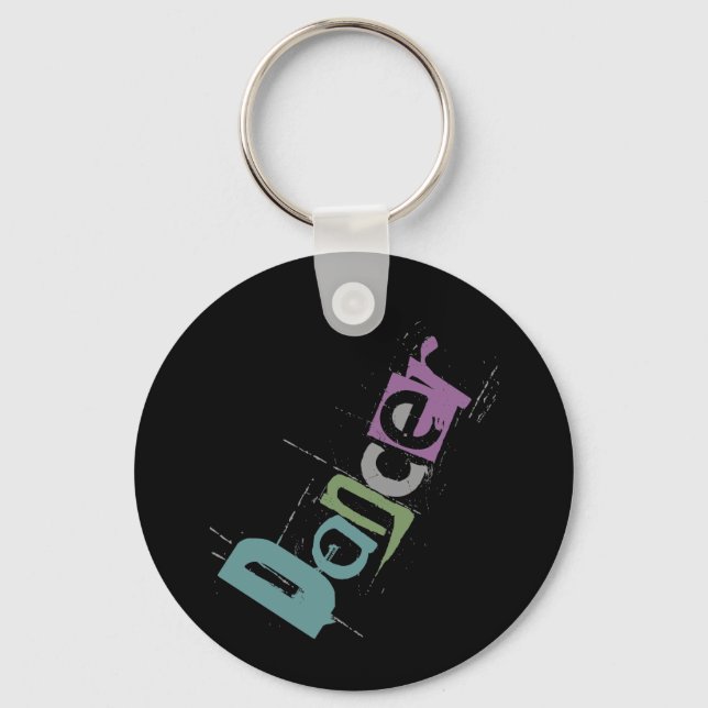 Dancer Dance Key Ring (Front)