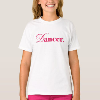 "Dancer" Dance Practice Wear T-Shirt