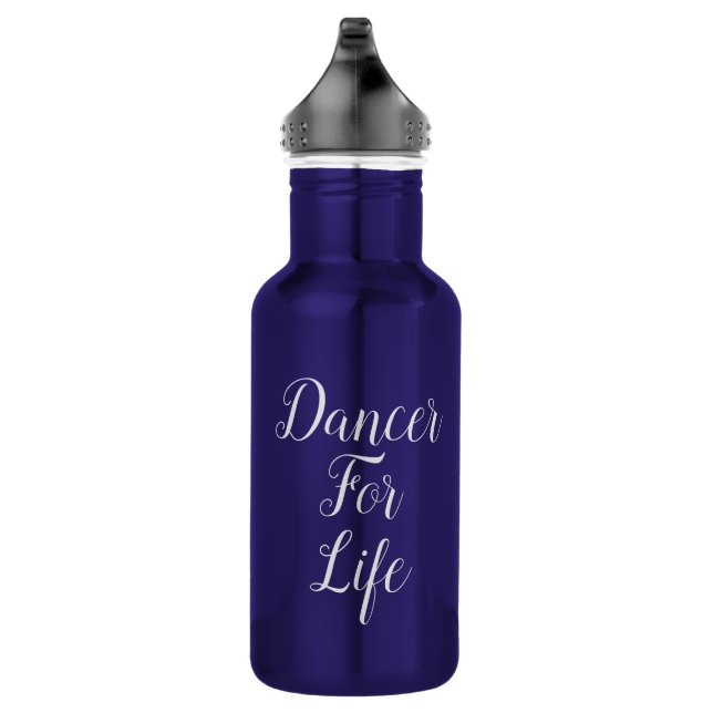 Dancer For Life Water Bottle | Recital Gift (Right)