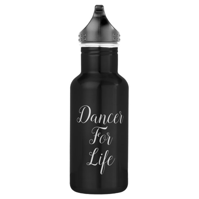 Dancer For Life Water Bottle | Recital Gift (Right)