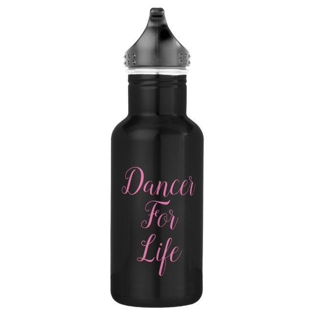 Dancer For Life Water Bottle | Recital Gift (Right)
