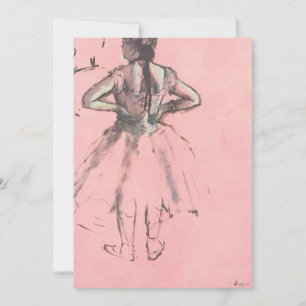 Dancer from Back, Hands on Hips by Edgar Degas