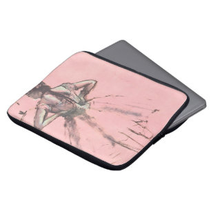 Dancer from Back, Hands on Hips by Edgar Degas Laptop Sleeve