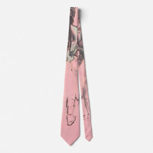 Dancer from the Back by Edgar Degas Vintage Ballet Tie