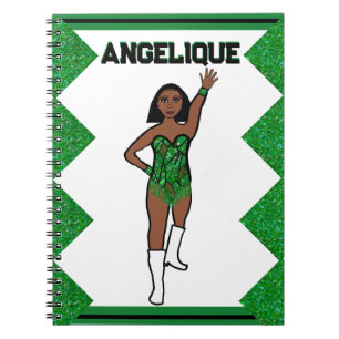 Dancer Green  Fringe Notebook #1