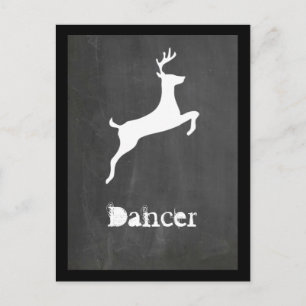 Dancer Holiday Postcard
