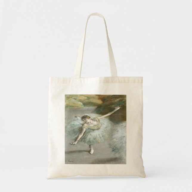 Dancer in Green by Edgar Degas  Tote Bag (Front)
