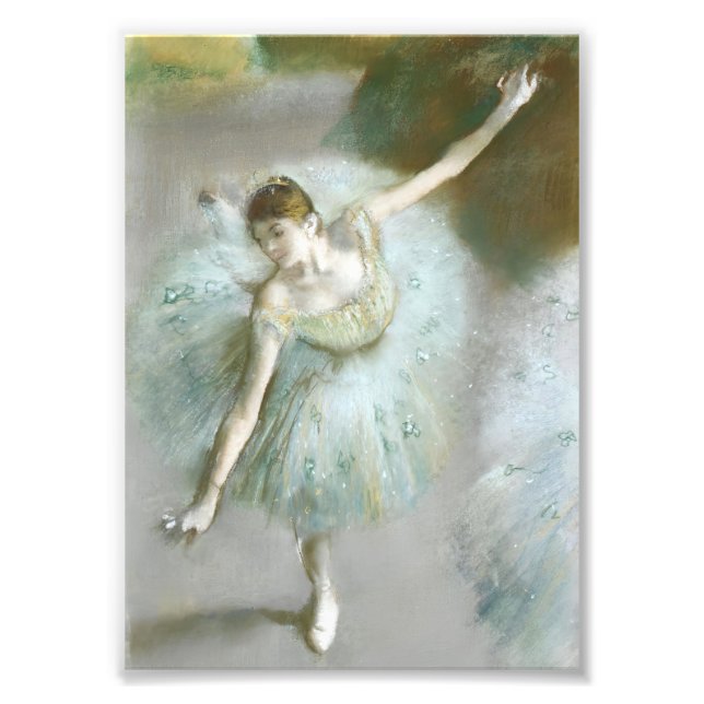 Dancer in Green Degas, Art  Photo Print (Front)