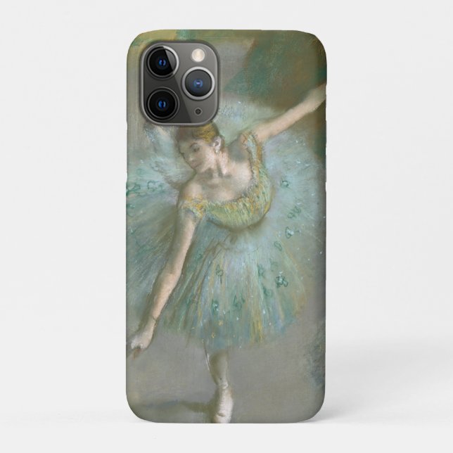 Dancer in Green Edgar Degas Case-Mate iPhone Case (Back)