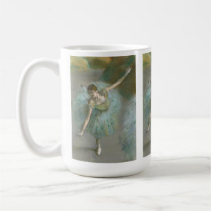 Dancer in Green Edgar Degas Coffee Mug