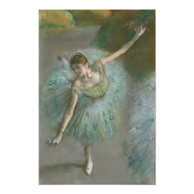 Dancer in Green Edgar Degas Poster (Front)