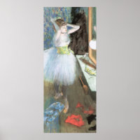 Dancer in Her Dressing Room by Edgar Degas