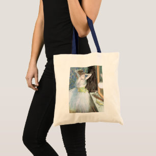 Dancer in Her Dressing Room by Edgar Degas Tote Bag