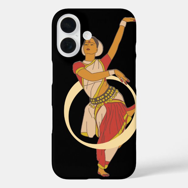 Dancer in Motion Phone Case (Back)