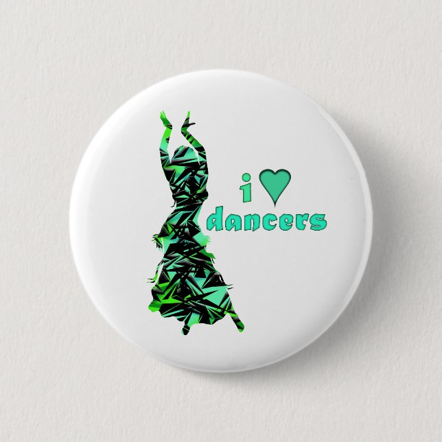 Dancer *Jinx* 6 Cm Round Badge (Front)