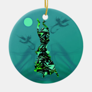 Dancer *Jinx* Ceramic Tree Decoration
