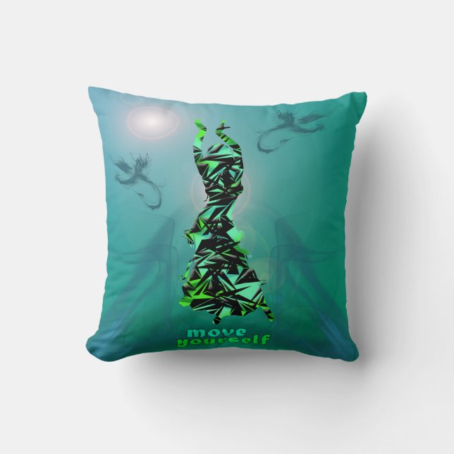 Dancer *Jinx* Cushion (Front)