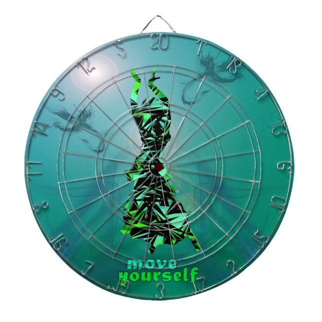 Dancer *Jinx* Dartboard (Front)