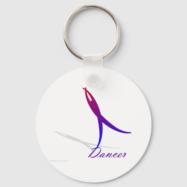 Dancer Key Ring (Front)
