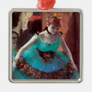Dancer Leaving Her Dressing Room by Degas Metal Tree Decoration